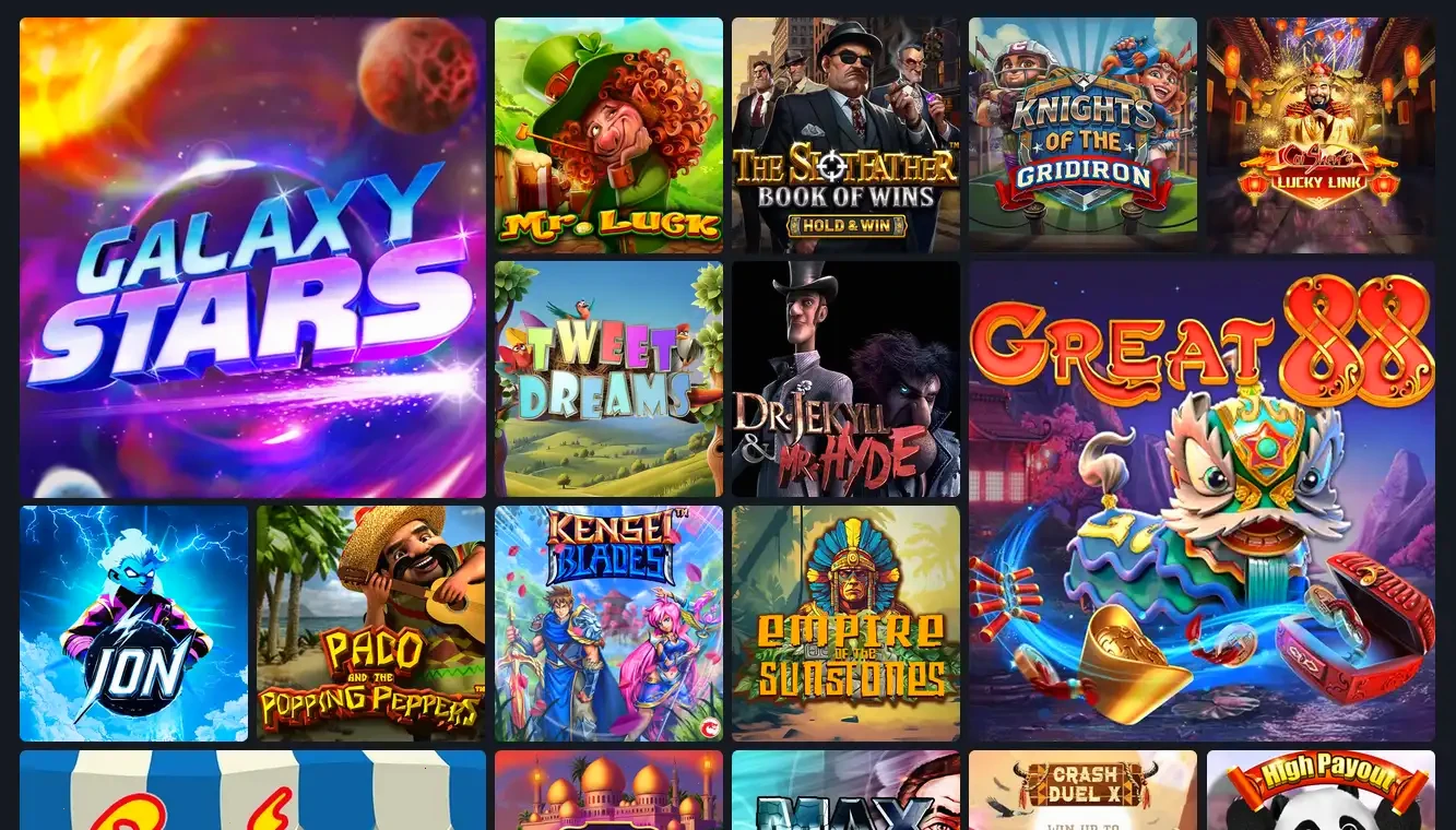 Tooniebet online casino gaming experience